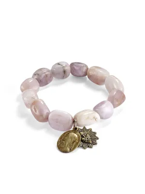 Pebble Pink Kunzite Icon Bracelet