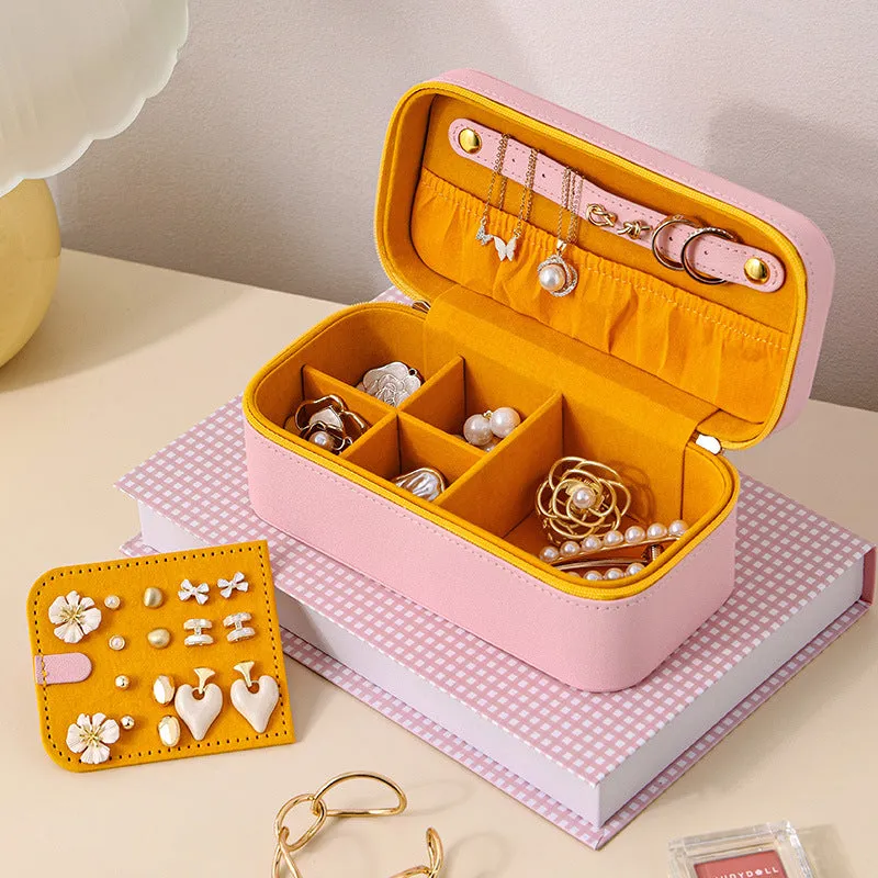 portable multi-layer jewelry box