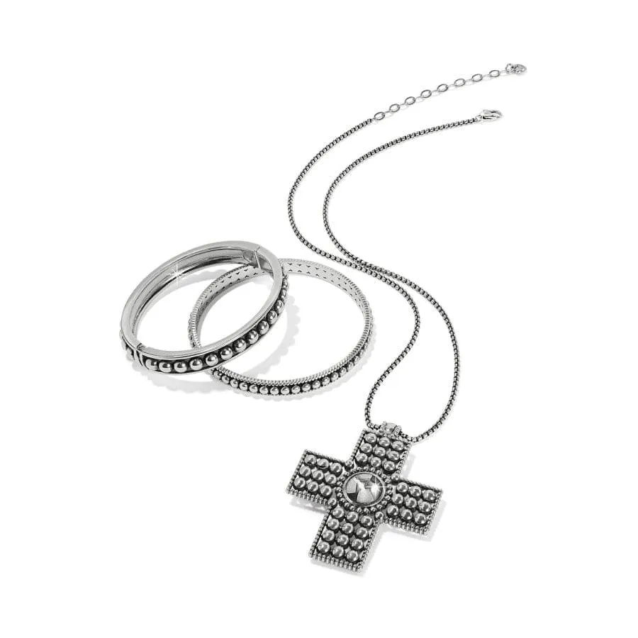 Pretty Tough Bold Cross Necklace