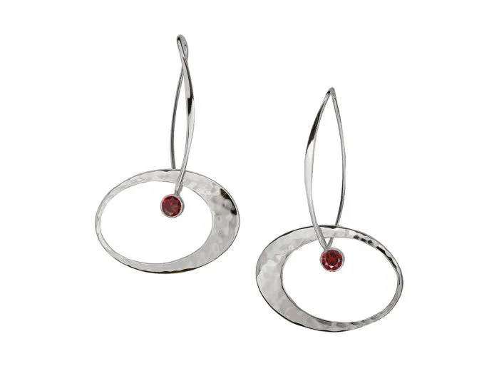 "Elliptical Elegance" Earrings