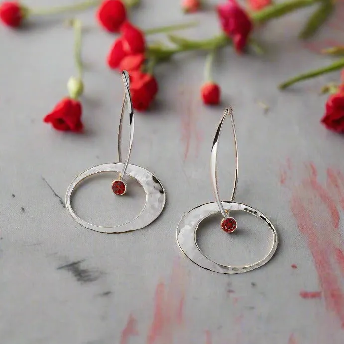 "Elliptical Elegance" Earrings