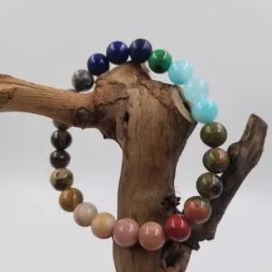 Reiki Boho Gemstone Beaded Bracelets