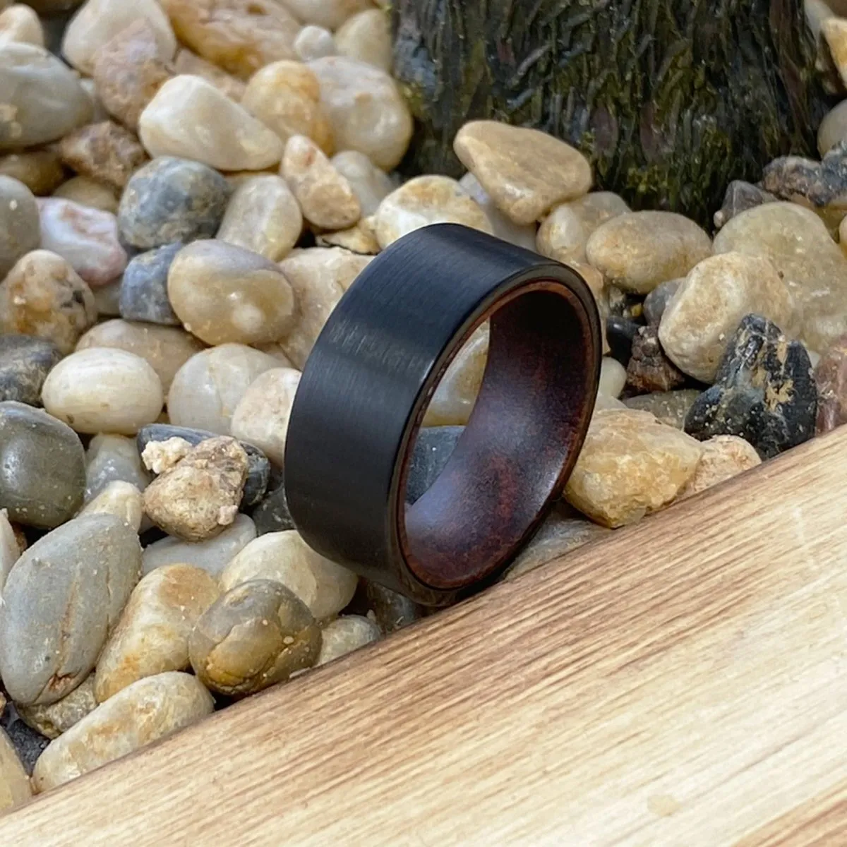 REPTAR | Snake Wood, Black Flat Brushed Tungsten