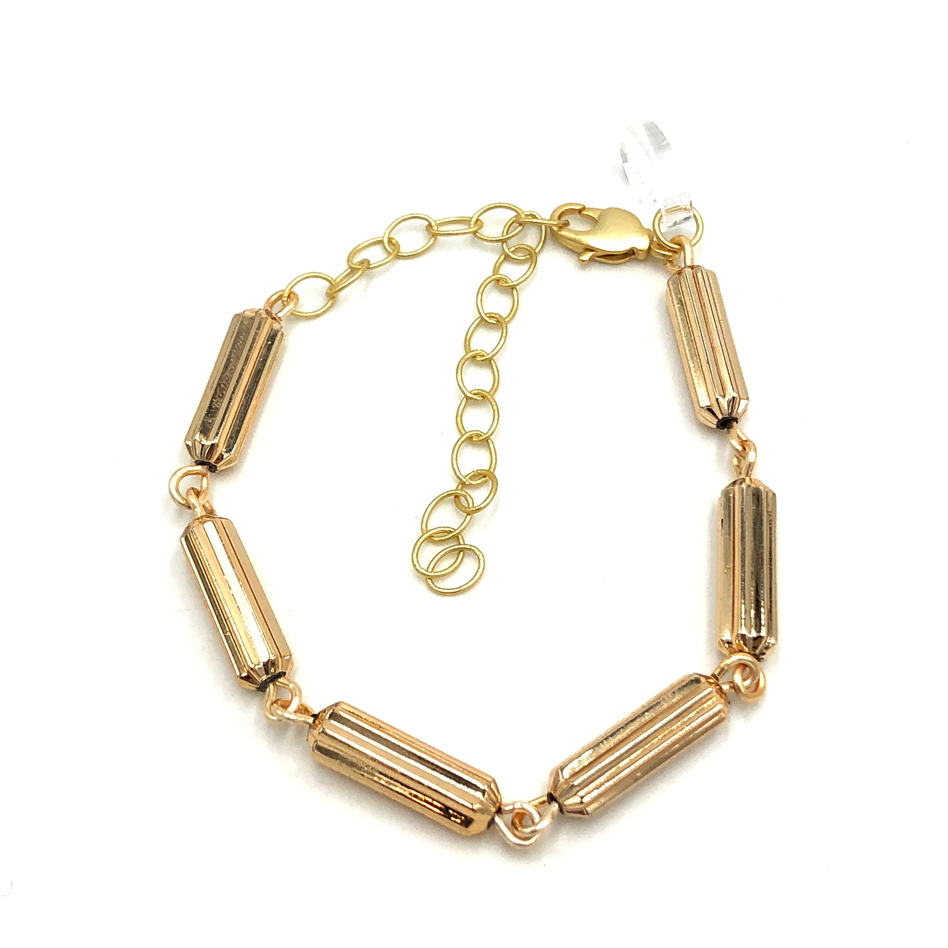 Rosy Gold Fluted Betsy Bracelet