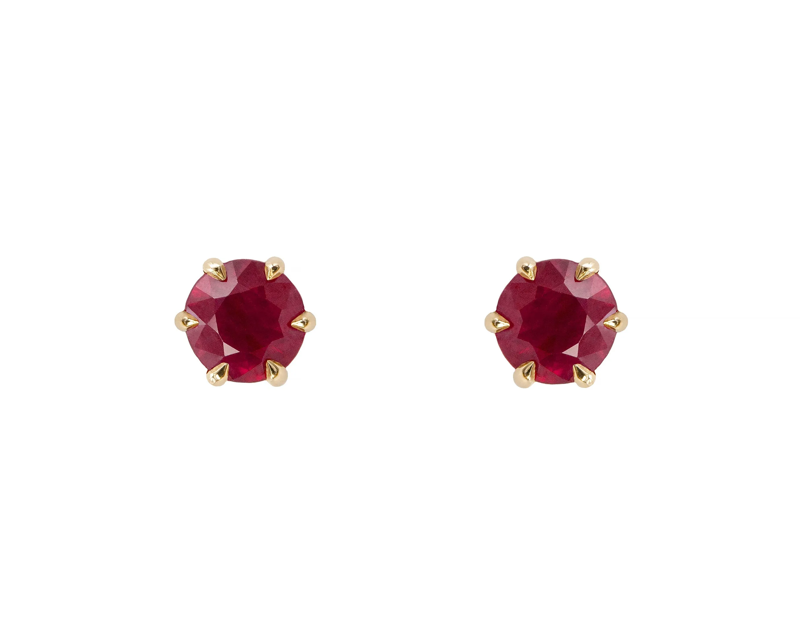 Ruby Cleo Studs (Ready to Ship)