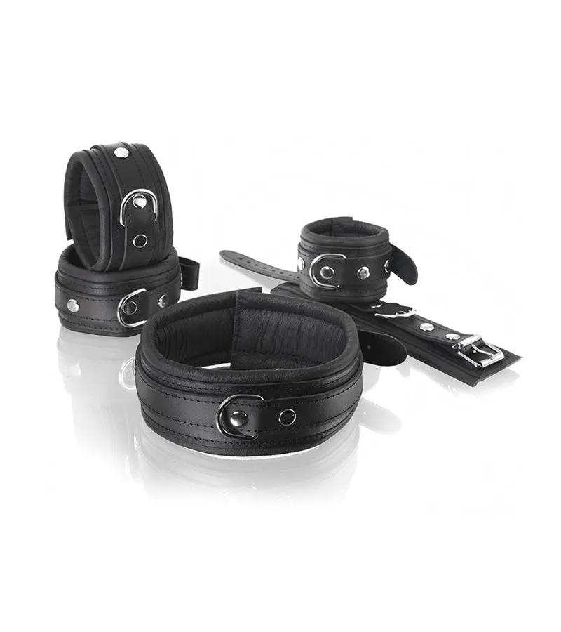 ruff GEAR LUX 5 Piece Leather Bondage Set