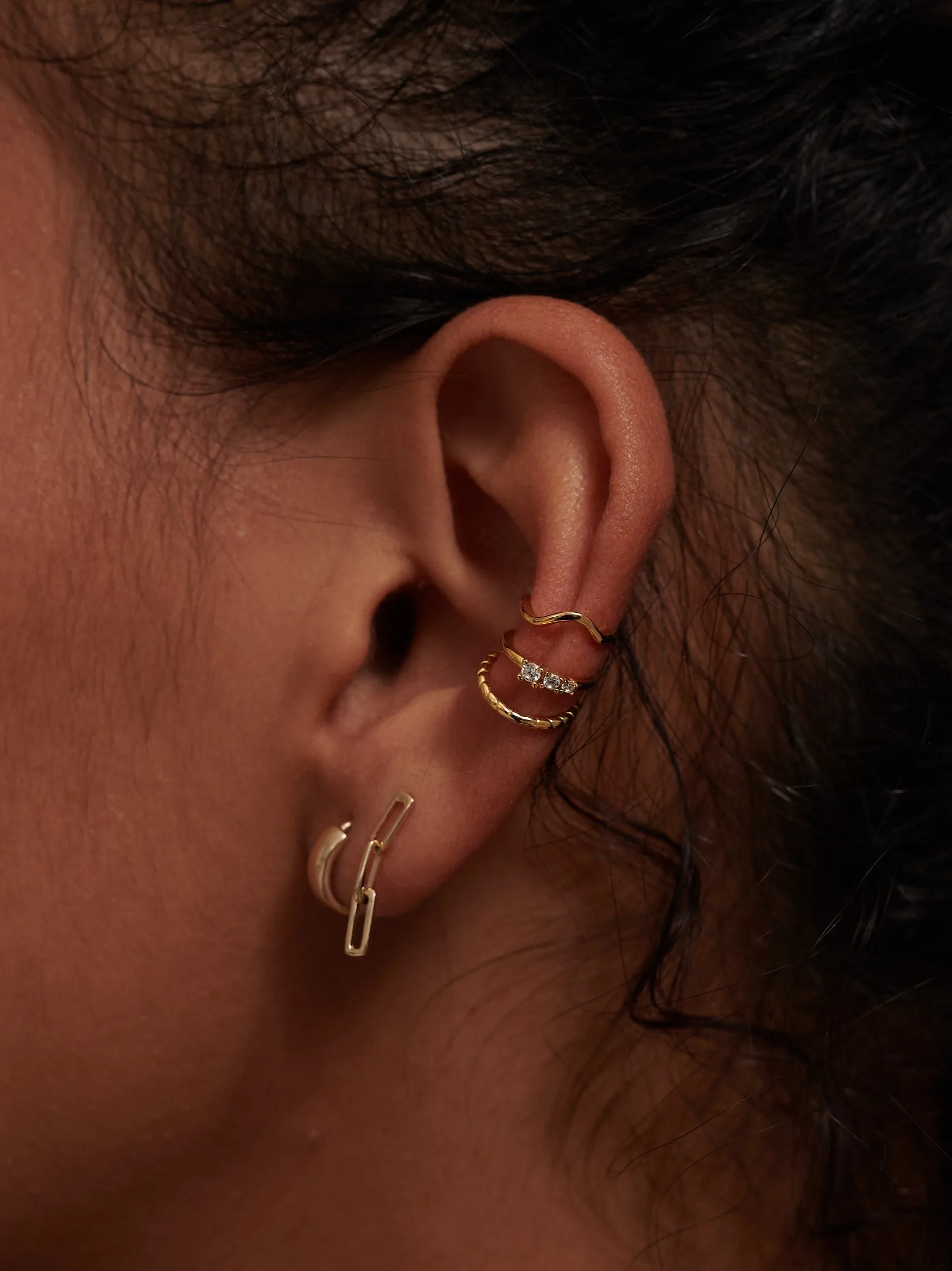 Ruth Minimal Ear Cuffs Set