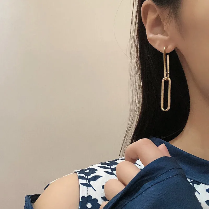 Safety Pin Earrings