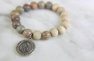 Saint Francis Rosary Bracelet