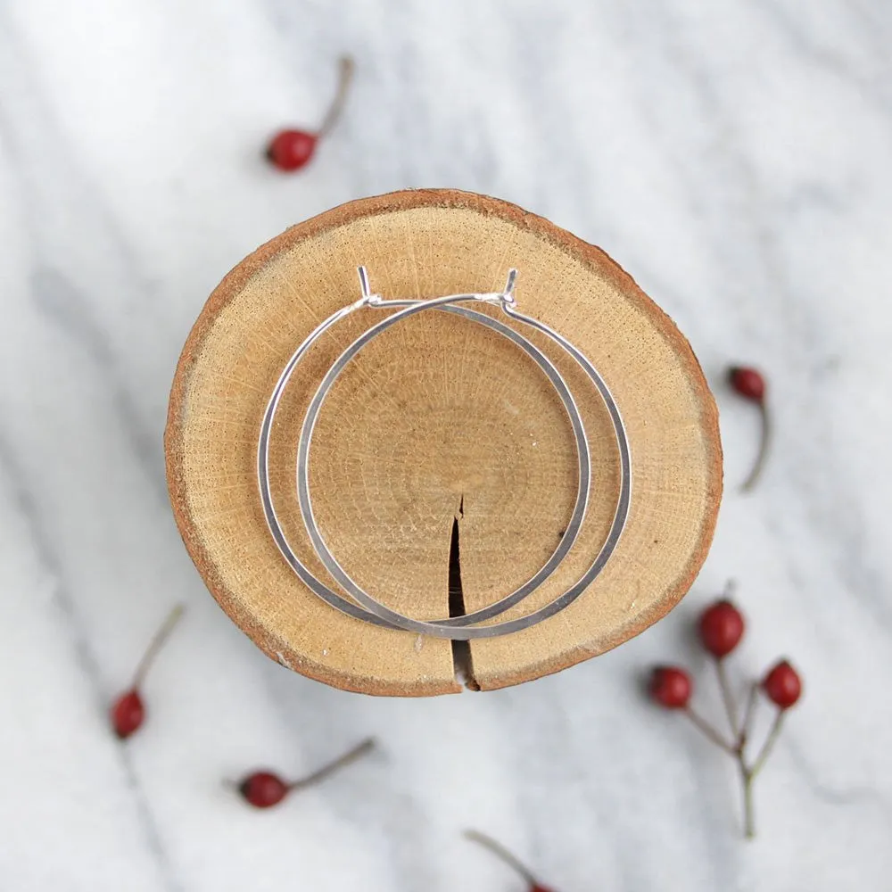 Simple Boho Hoops