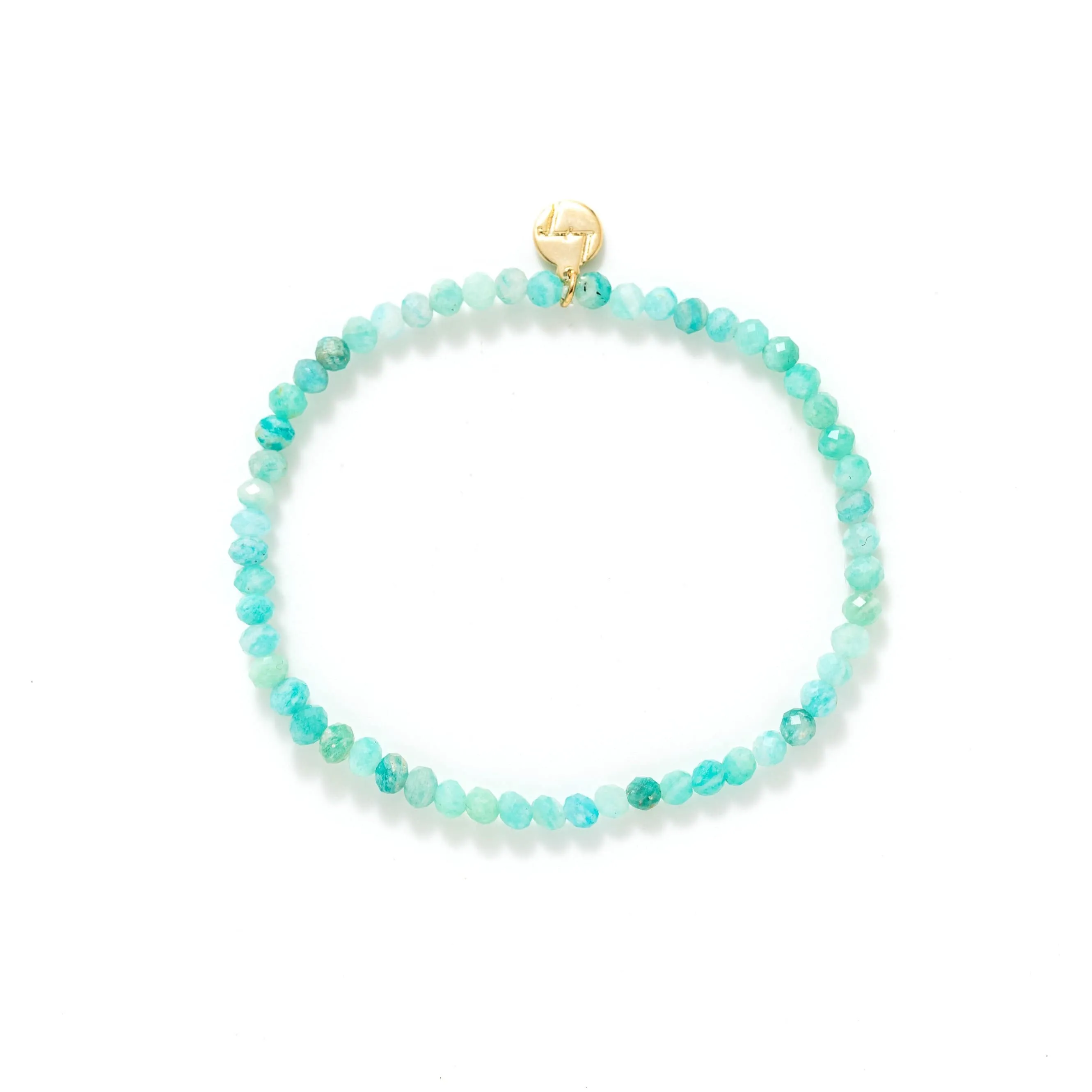 Sorrento Gemstone Stretch Bracelet Amazonite