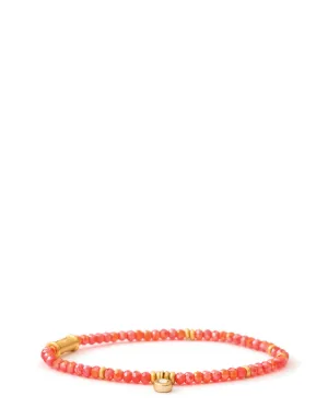 Spartina - Bracelet - 3mm Stretch Bracelet - Coral