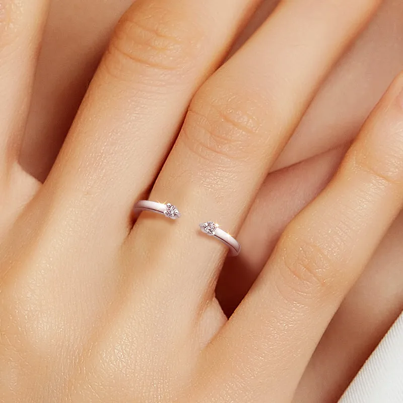 Stackable Women's Engagement Ring