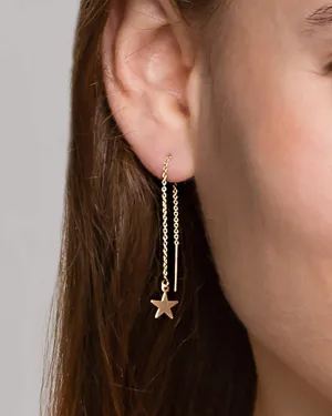 Star Thread Earrings