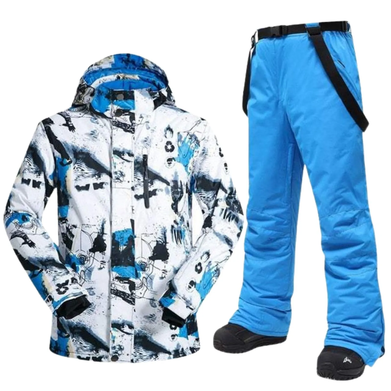 Stylish Men's Ski Suit