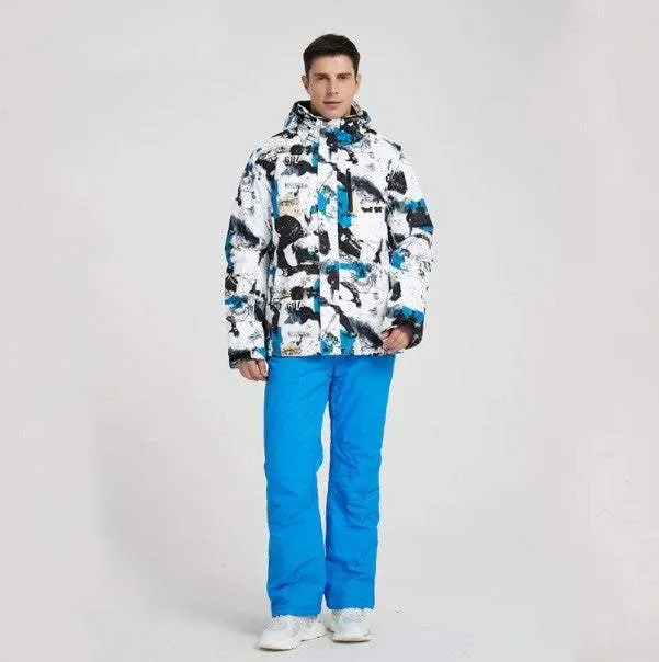 Stylish Men's Ski Suit