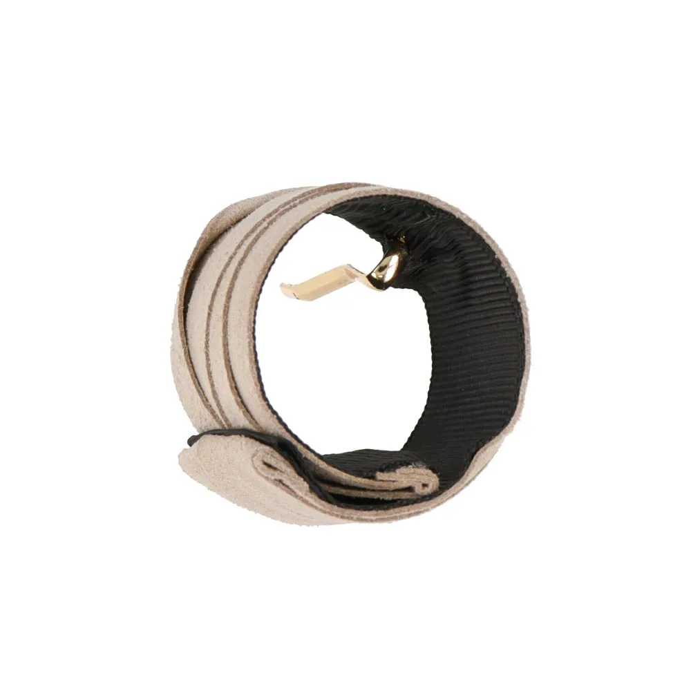 Suede Wrap Ponytail Cuff