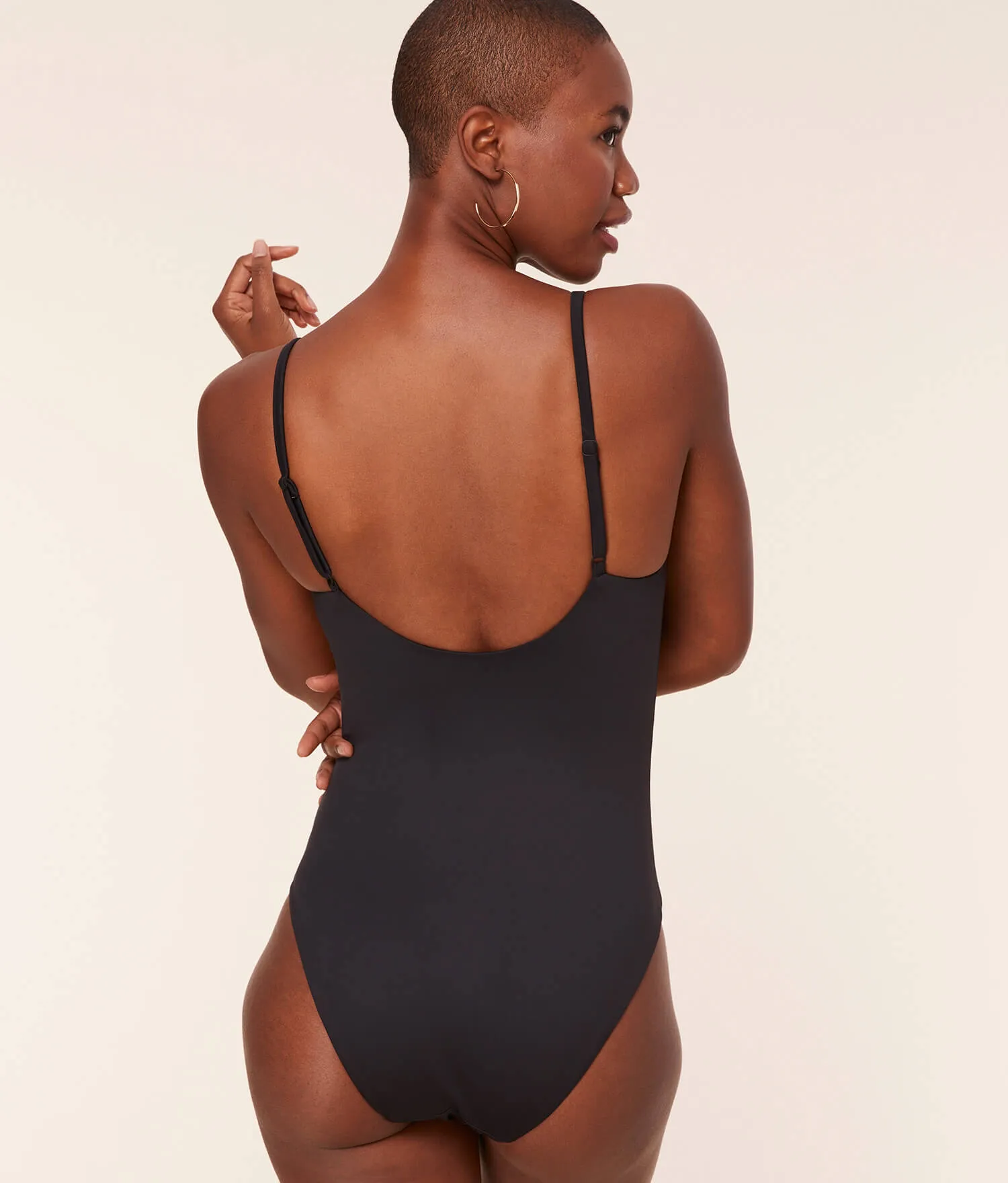 The Romana One Piece - Eco Nylon - Black - Classic