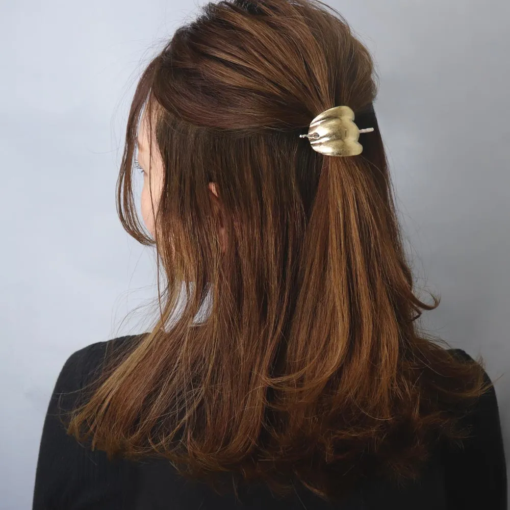 Wavy Stick Barrette Cuff