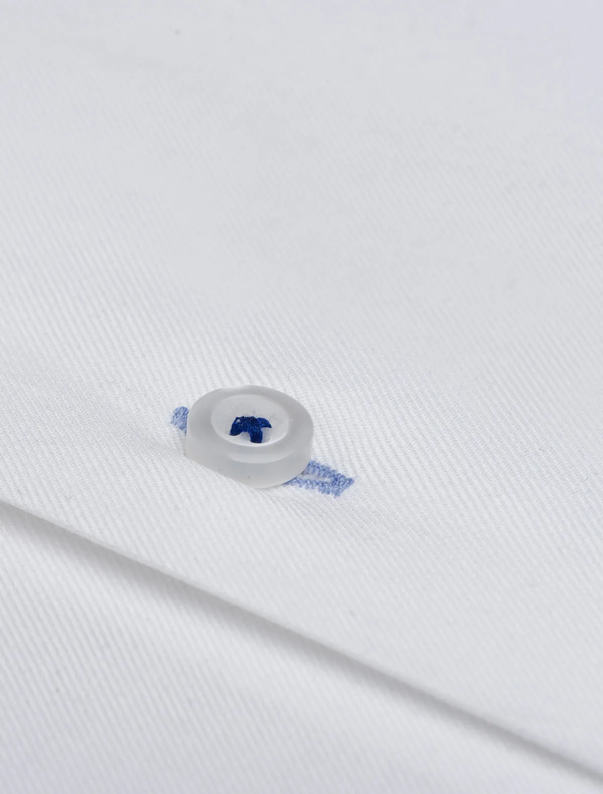 WHITE SMART CASUAL - DOBBY PRINT DETAILED SHIRT