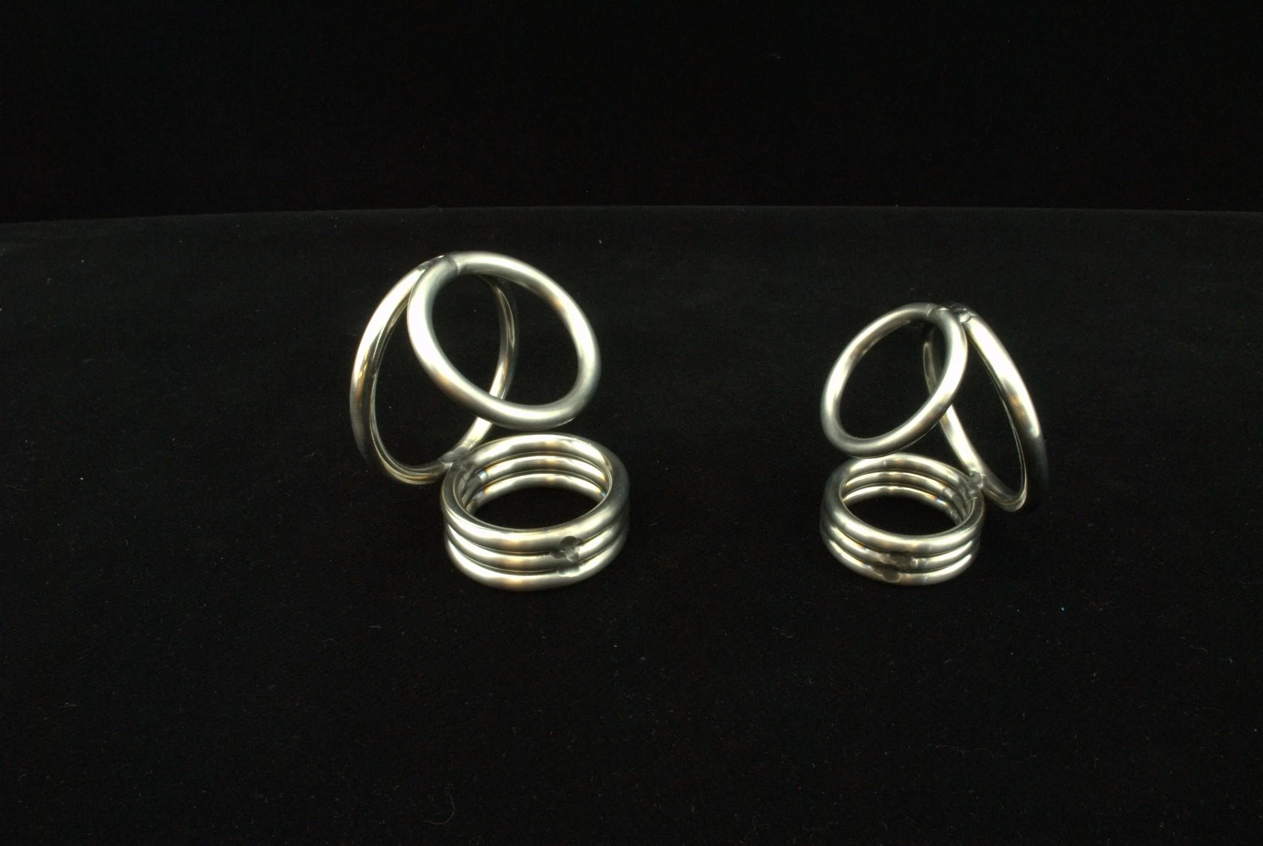 Wholesale Custom Sized Cobra Cock Cage Cockring Ball Stretcher Stainless Steel