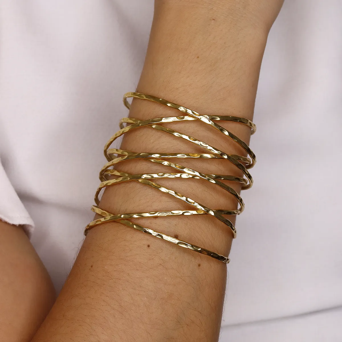 Wire Cuff Bracelet