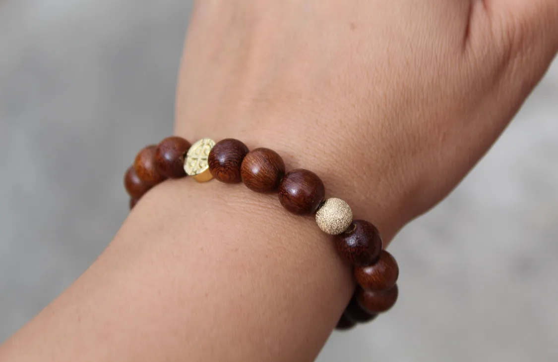 Wooden St. Benedict Bracelet