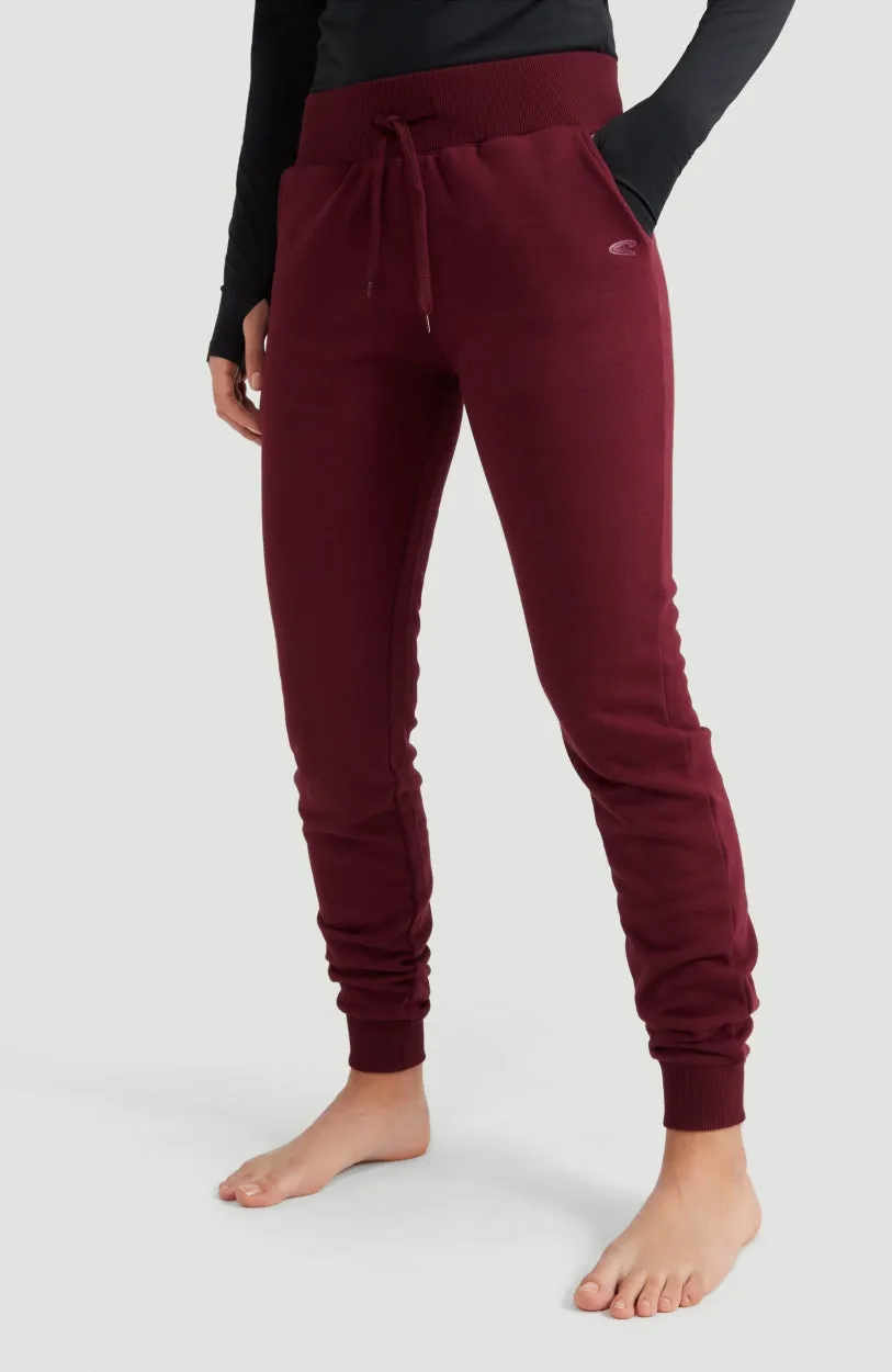 Yoga Slim Sweatpant | Windsor Wine -A